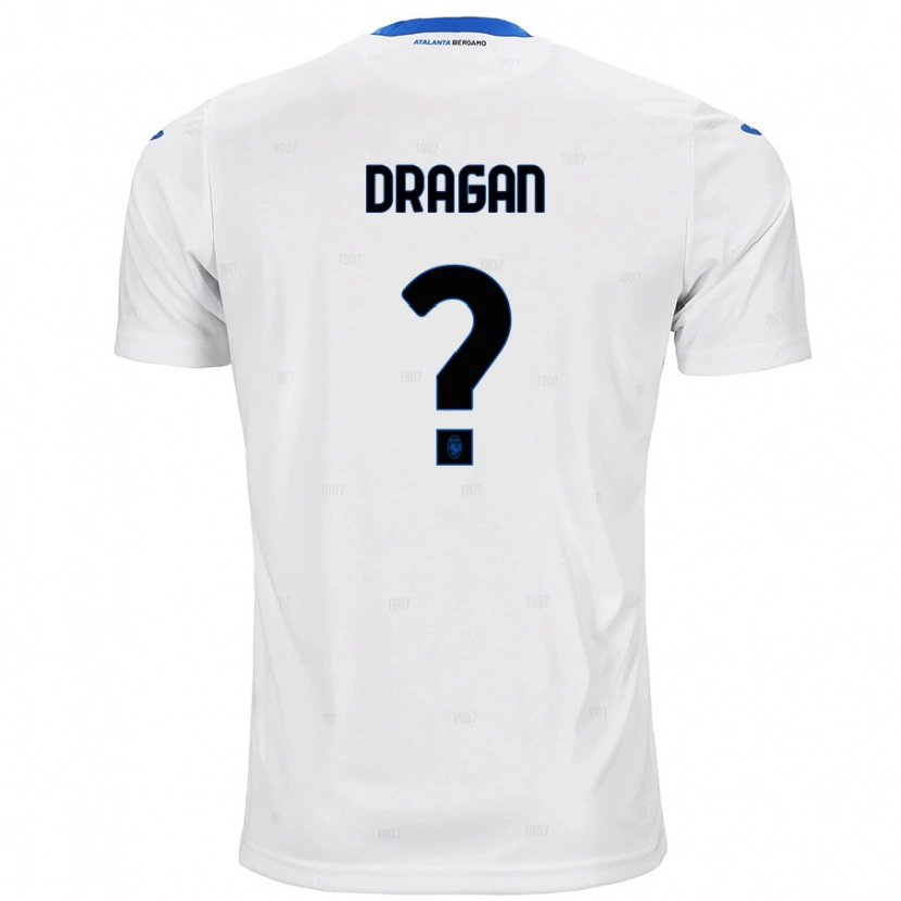 Danxen Kid Oleksandr Dragan #0 White Away Jersey 2024/25 T-Shirt