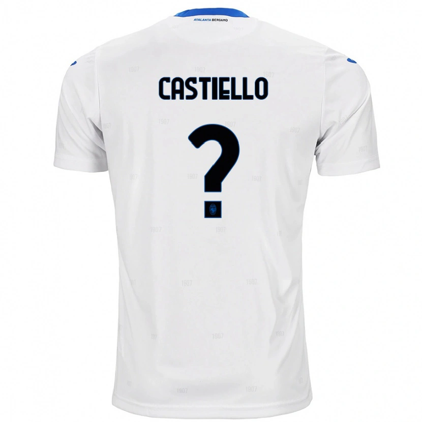 Danxen Kid Alex Castiello #0 White Away Jersey 2024/25 T-Shirt