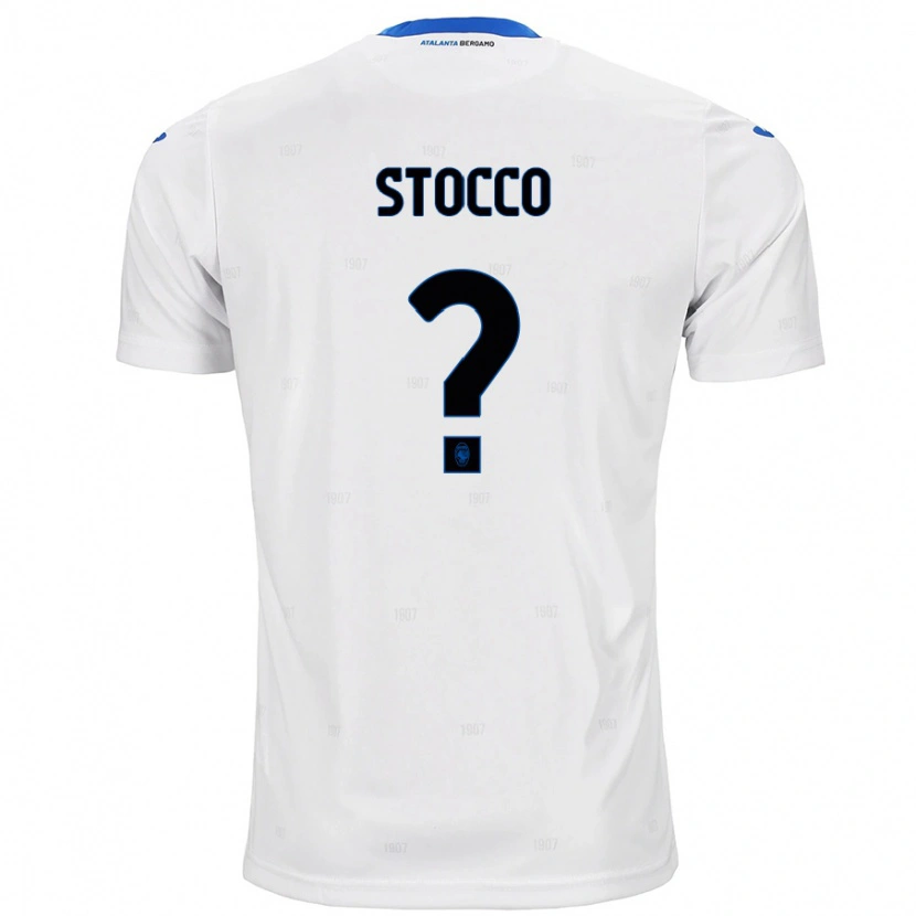 Danxen Kid Pietro Stocco #0 White Away Jersey 2024/25 T-Shirt