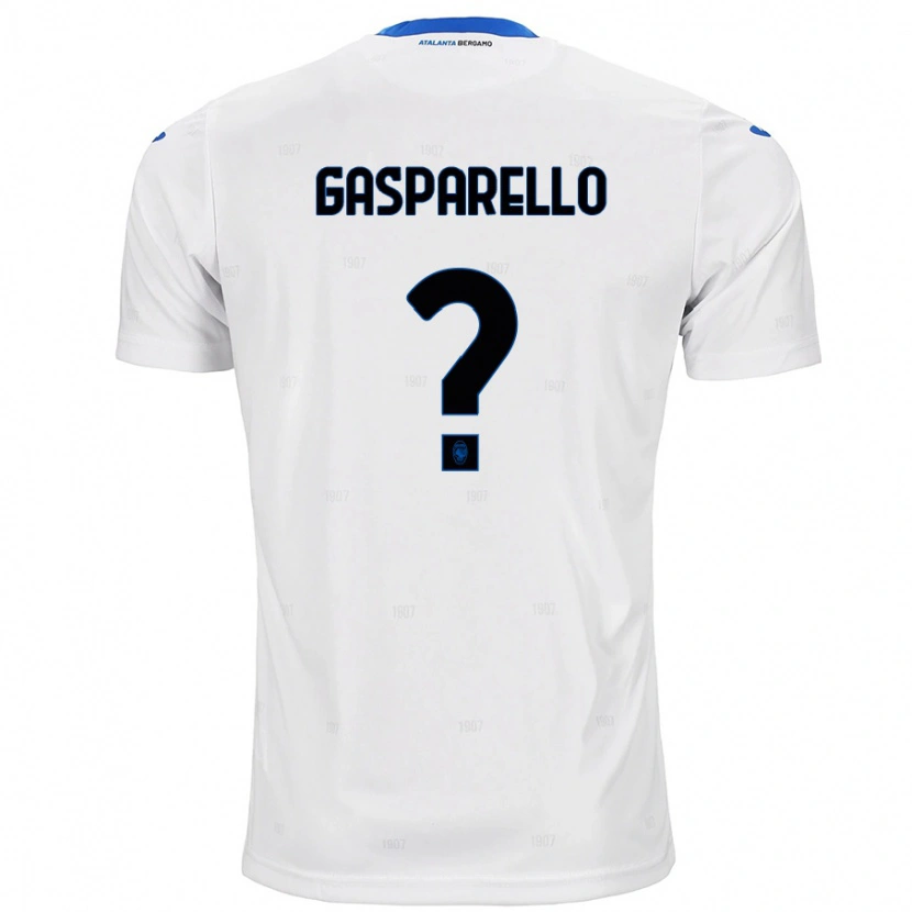 Danxen Kid Francesco Gasparello #0 White Away Jersey 2024/25 T-Shirt