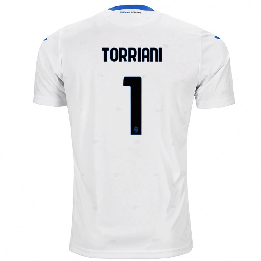 Danxen Kid Andrea Torriani #1 White Away Jersey 2024/25 T-Shirt