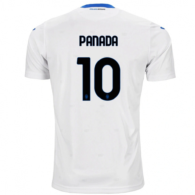 Danxen Kid Simone Panada #10 White Away Jersey 2024/25 T-Shirt