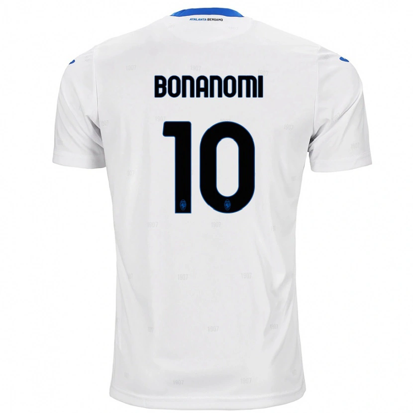 Danxen Kid Andrea Bonanomi #10 White Away Jersey 2024/25 T-Shirt