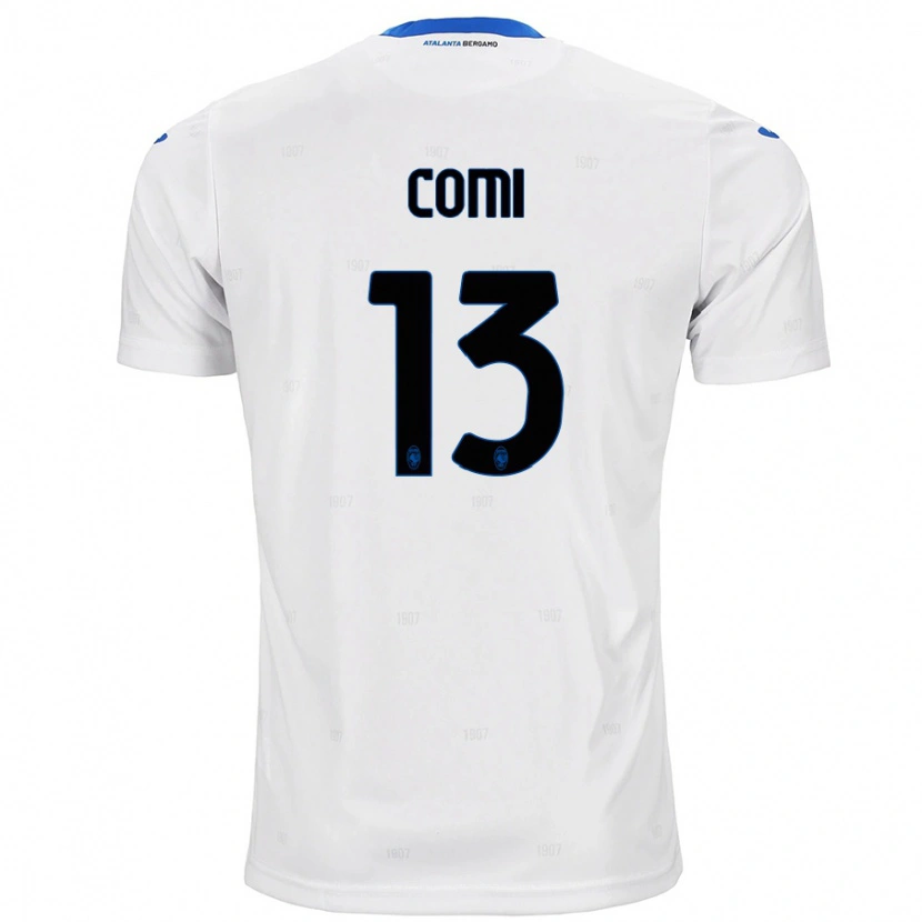 Danxen Kid Pietro Comi #13 White Away Jersey 2024/25 T-Shirt