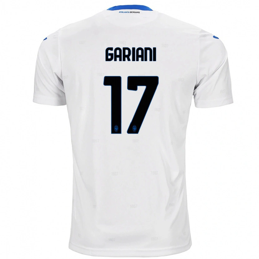 Danxen Kid Niccolò Gariani #17 White Away Jersey 2024/25 T-Shirt