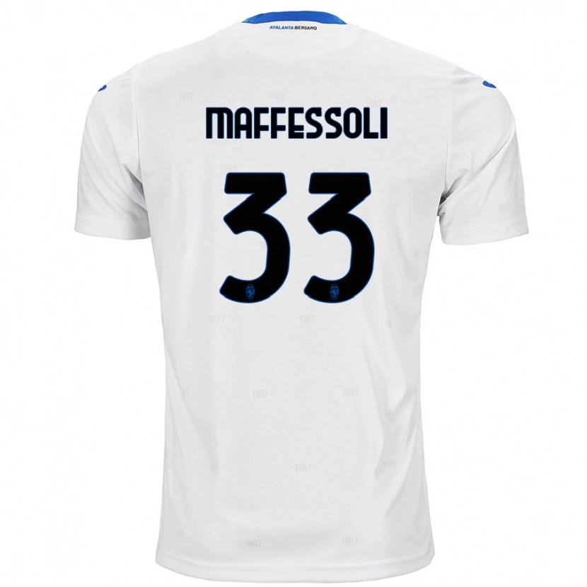 Danxen Kid Manuel Maffessoli #33 White Away Jersey 2024/25 T-Shirt