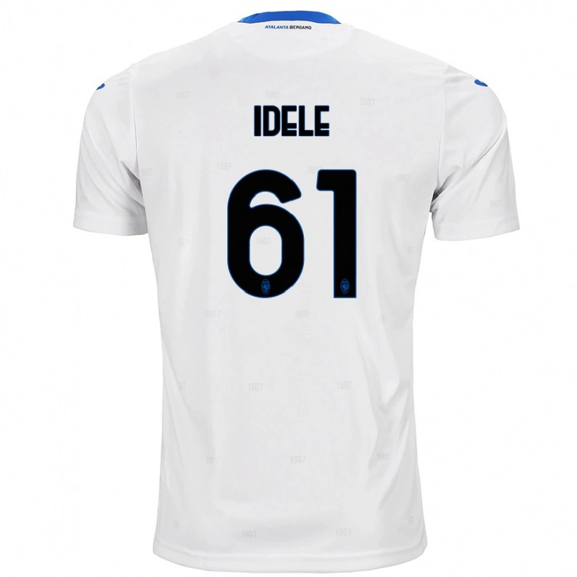 Danxen Kid Javison Idele #61 White Away Jersey 2024/25 T-Shirt