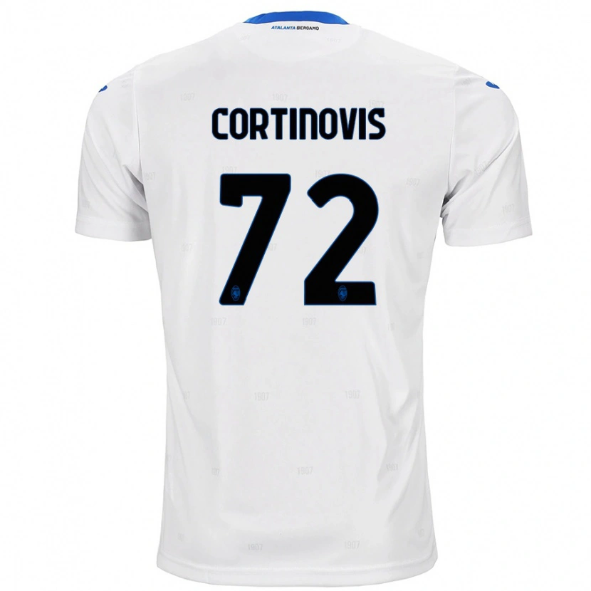 Danxen Kid Alessandro Cortinovis #72 White Away Jersey 2024/25 T-Shirt