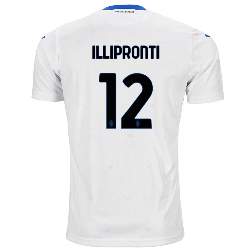 Danxen Kid Filippo Illipronti #12 White Away Jersey 2024/25 T-Shirt