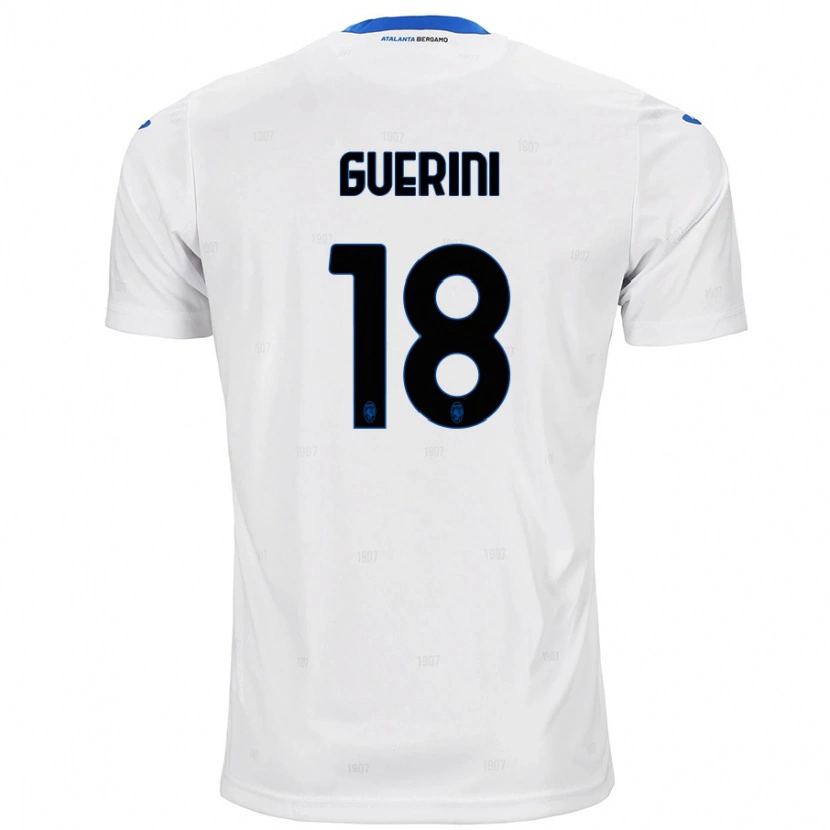 Danxen Kid Alessio Guerini #18 White Away Jersey 2024/25 T-Shirt