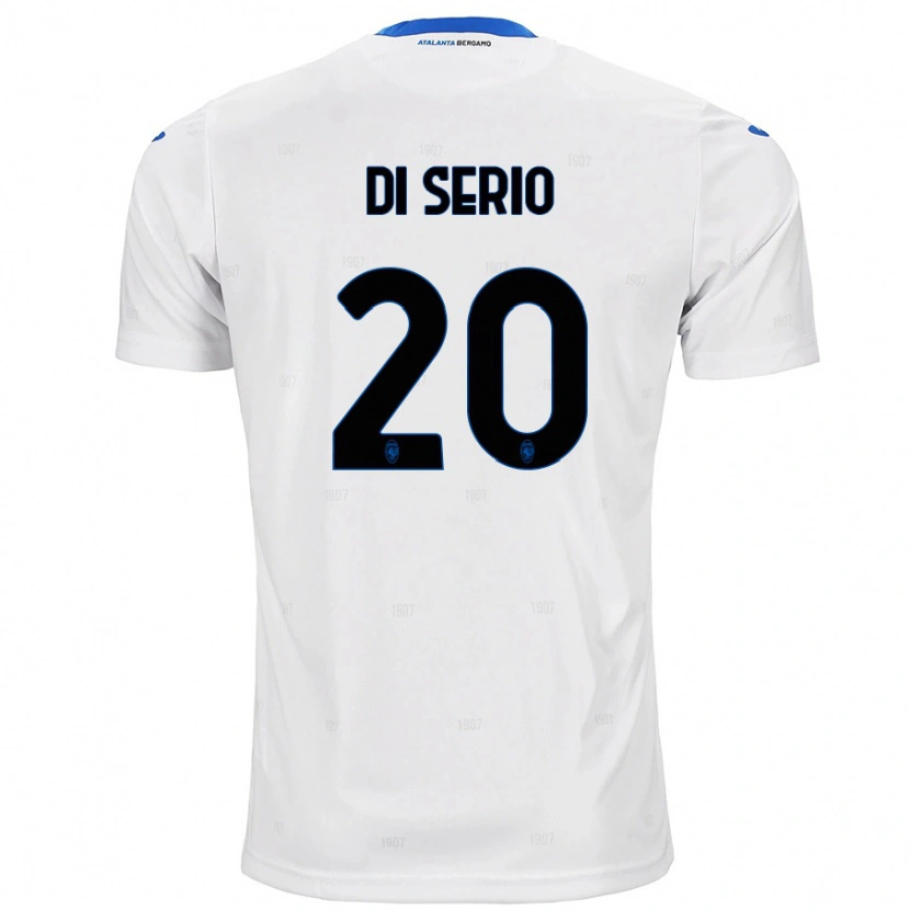 Danxen Kid Giuseppe Di Serio #20 White Away Jersey 2024/25 T-Shirt