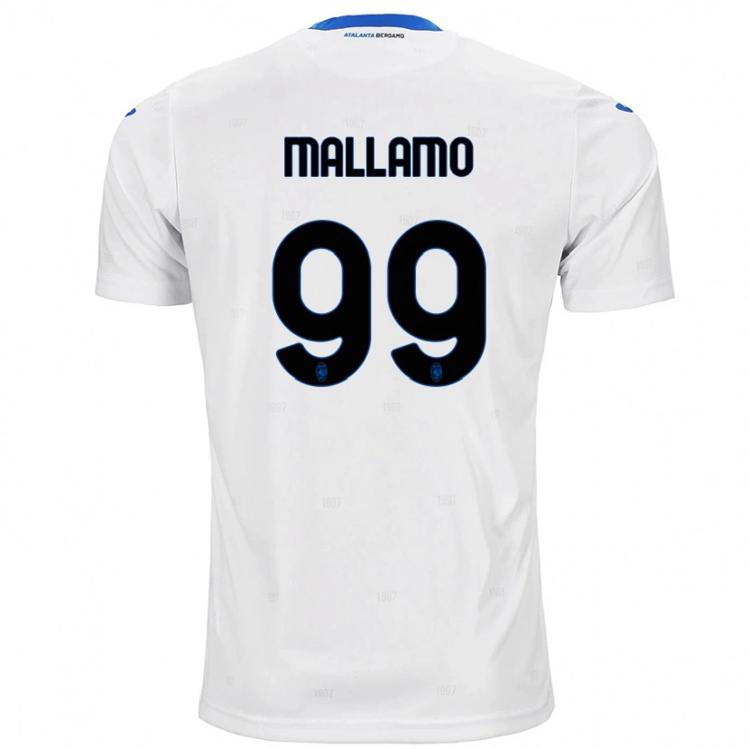 Danxen Kid Alessandro Mallamo #99 White Away Jersey 2024/25 T-Shirt