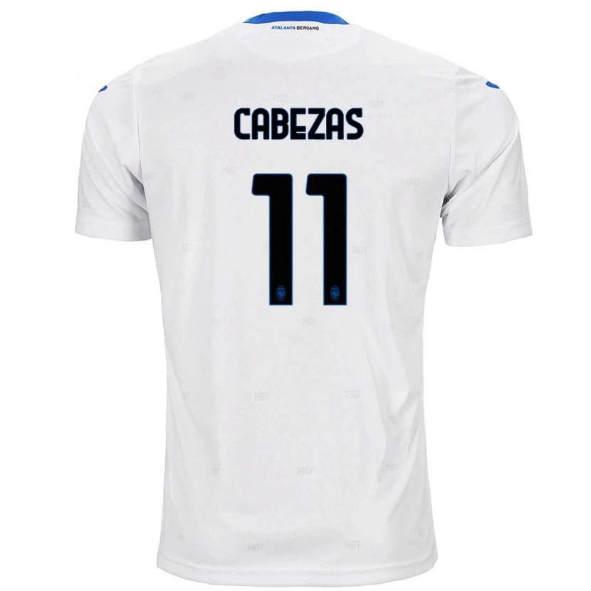 Danxen Kid Bryan Cabezas #11 White Away Jersey 2024/25 T-Shirt