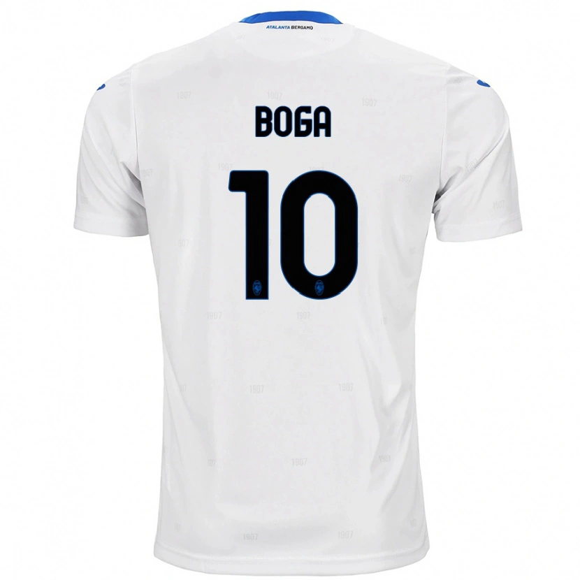 Danxen Kid Jeremie Boga #10 White Away Jersey 2024/25 T-Shirt