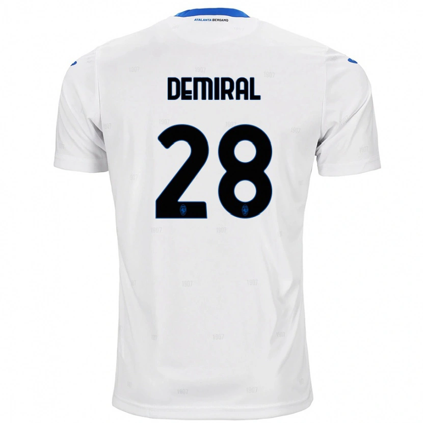 Danxen Kid Merih Demiral #28 White Away Jersey 2024/25 T-Shirt