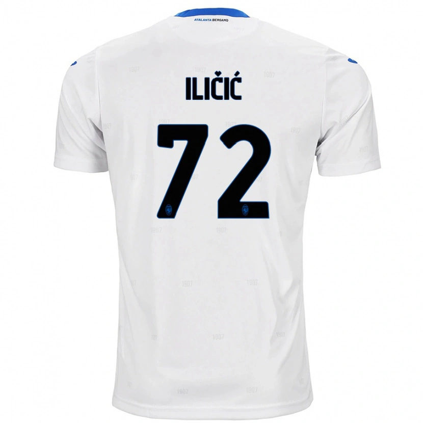 Danxen Kid Josip Ilicic #72 White Away Jersey 2024/25 T-Shirt