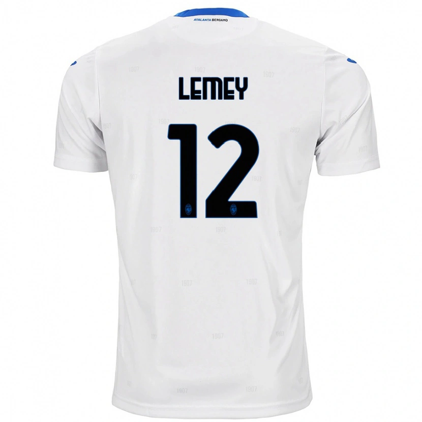 Danxen Kid Diede Lemey #12 White Away Jersey 2024/25 T-Shirt