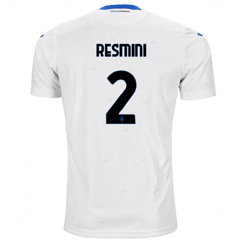 Danxen Kid Martina Resmini #2 White Away Jersey 2024/25 T-Shirt