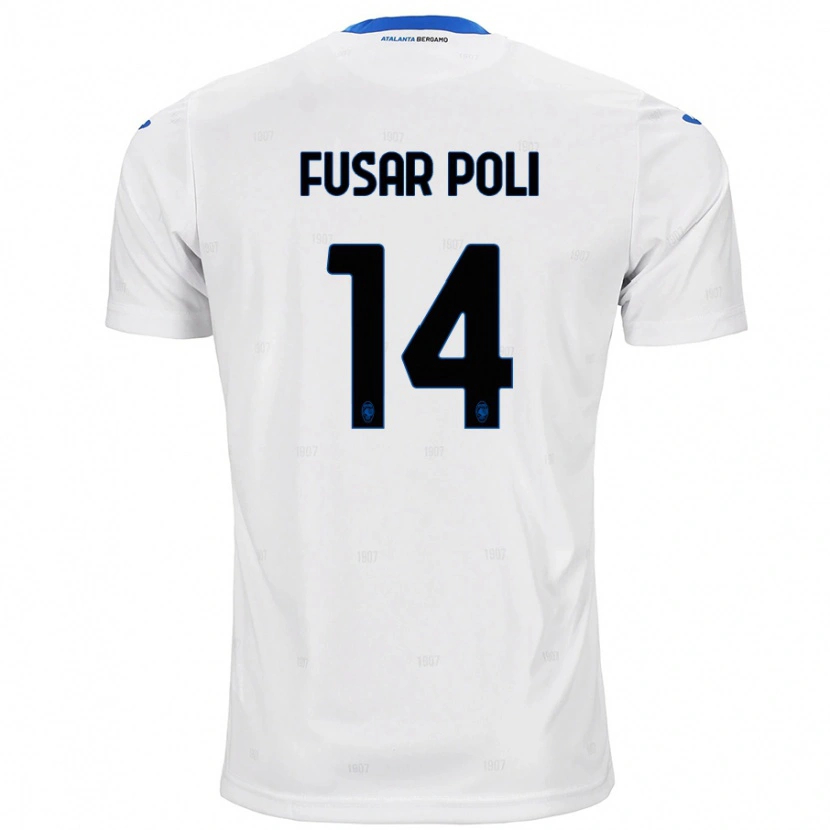 Danxen Kid Giulia Fusar Poli #14 White Away Jersey 2024/25 T-Shirt