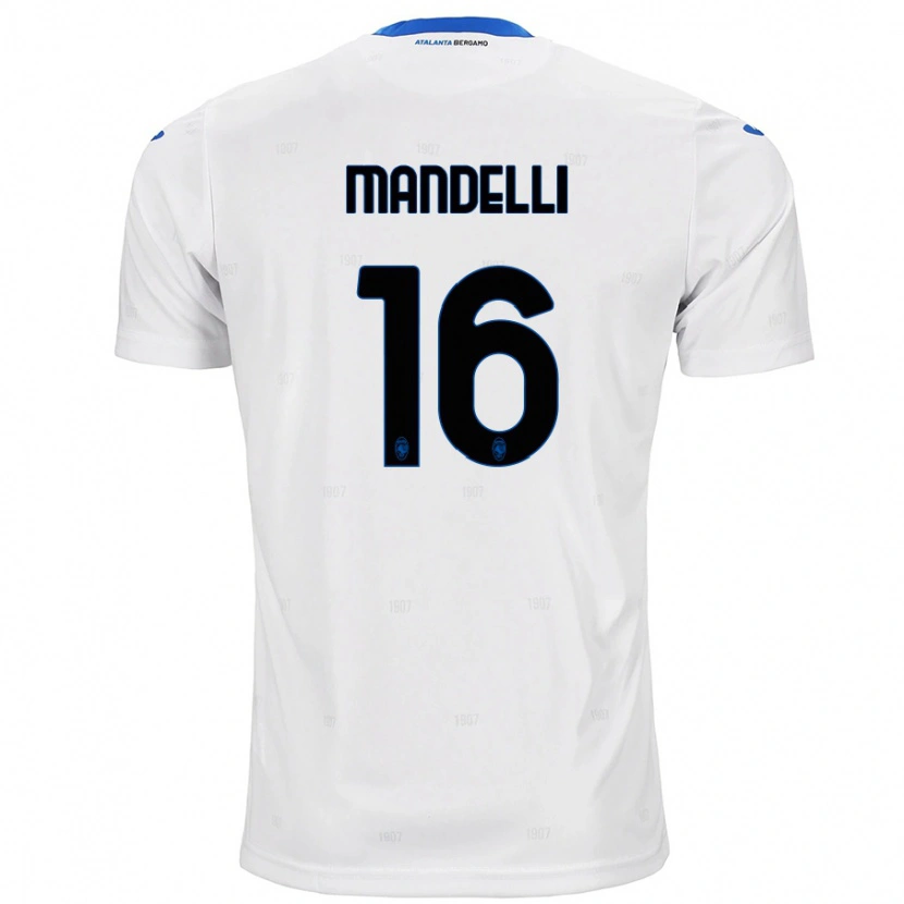 Danxen Kid Giulia Mandelli #16 White Away Jersey 2024/25 T-Shirt