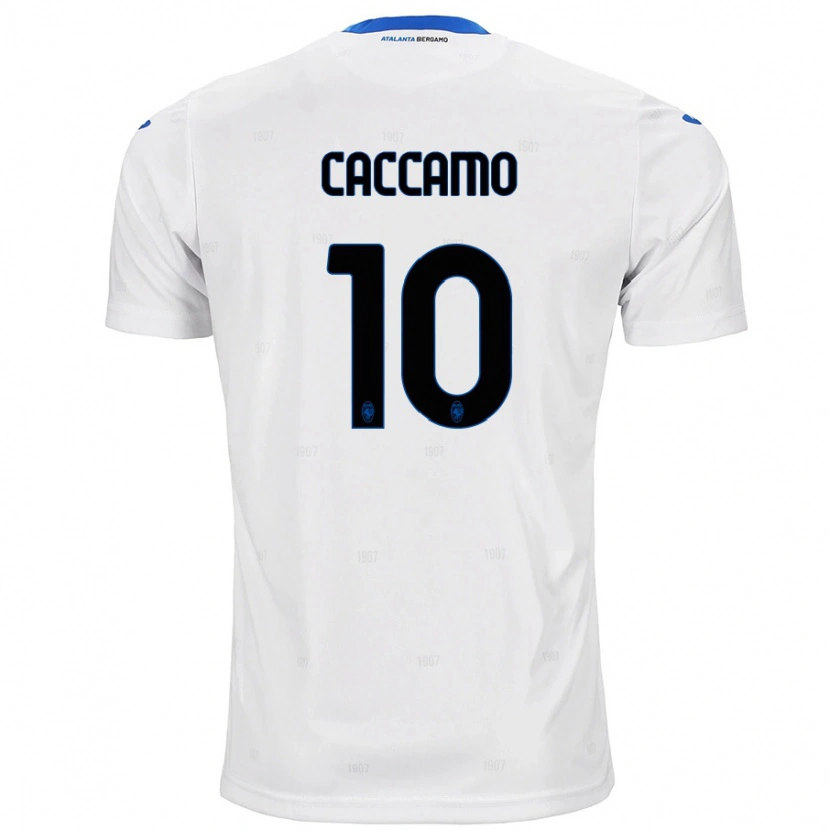 Danxen Kid Patrizia Caccamo #10 White Away Jersey 2024/25 T-Shirt