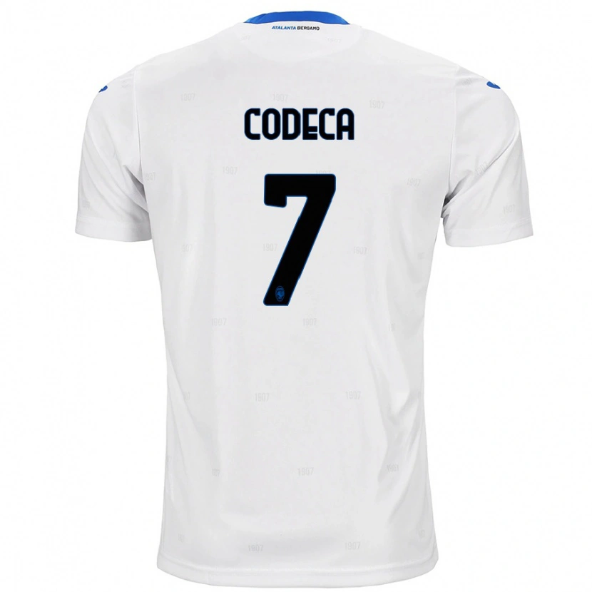 Danxen Kid Bianca Codeca #7 White Away Jersey 2024/25 T-Shirt