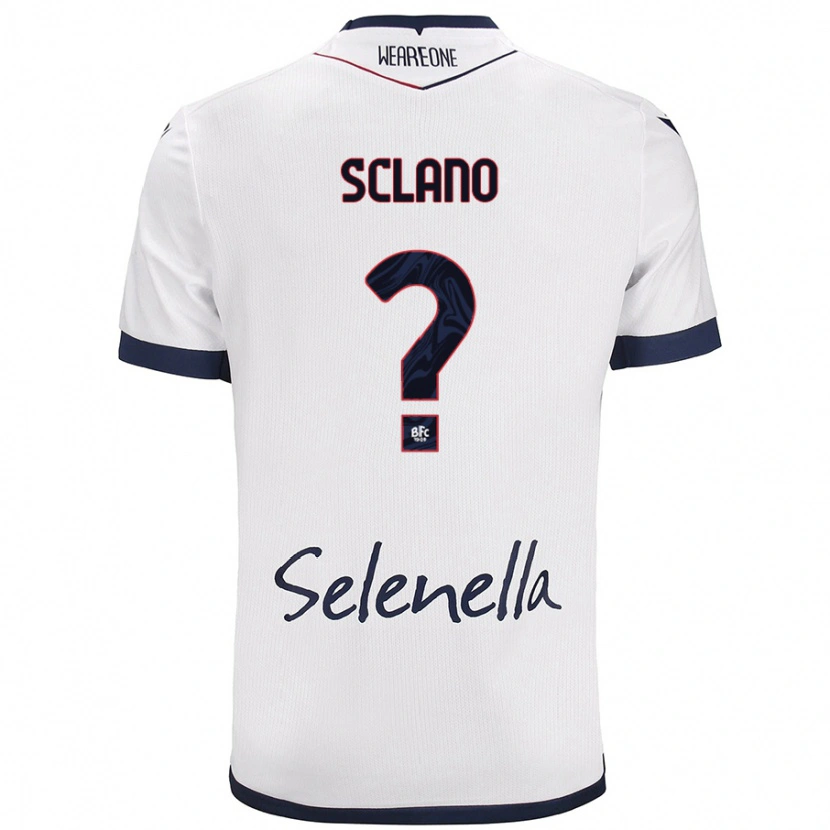 Danxen Kid Saymon Sclano #0 White Royal Blue Away Jersey 2024/25 T-Shirt