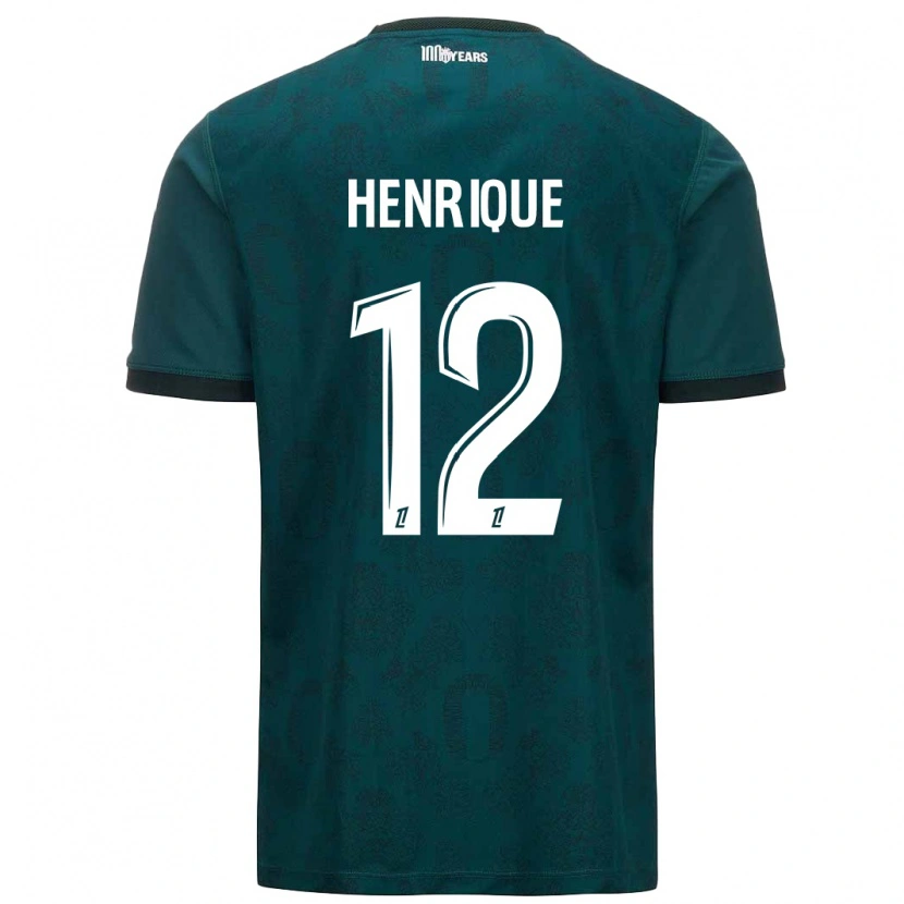 Danxen Kid Caio Henrique #12 Dark Green Away Jersey 2024/25 T-Shirt