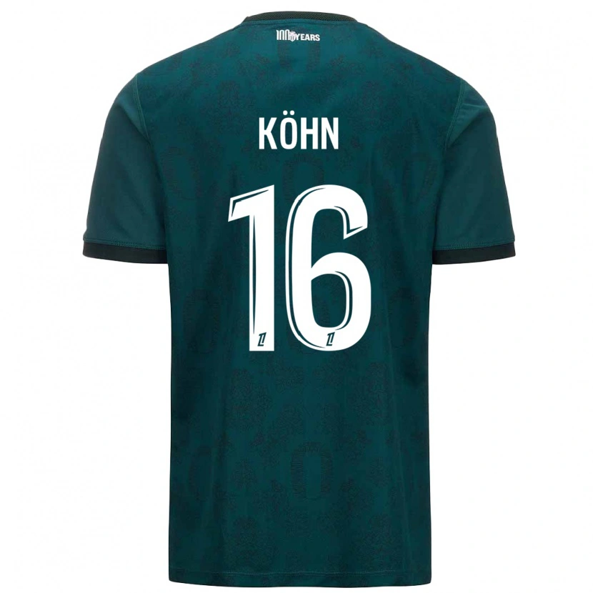 Danxen Kid Philipp Köhn #16 Dark Green Away Jersey 2024/25 T-Shirt