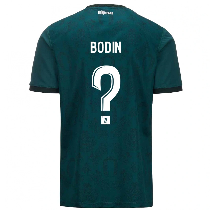 Danxen Kid Hugo Bodin #0 Dark Green Away Jersey 2024/25 T-Shirt