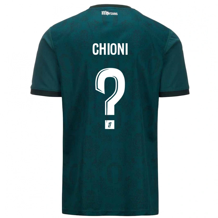 Danxen Kid Tristan Chioni #0 Dark Green Away Jersey 2024/25 T-Shirt