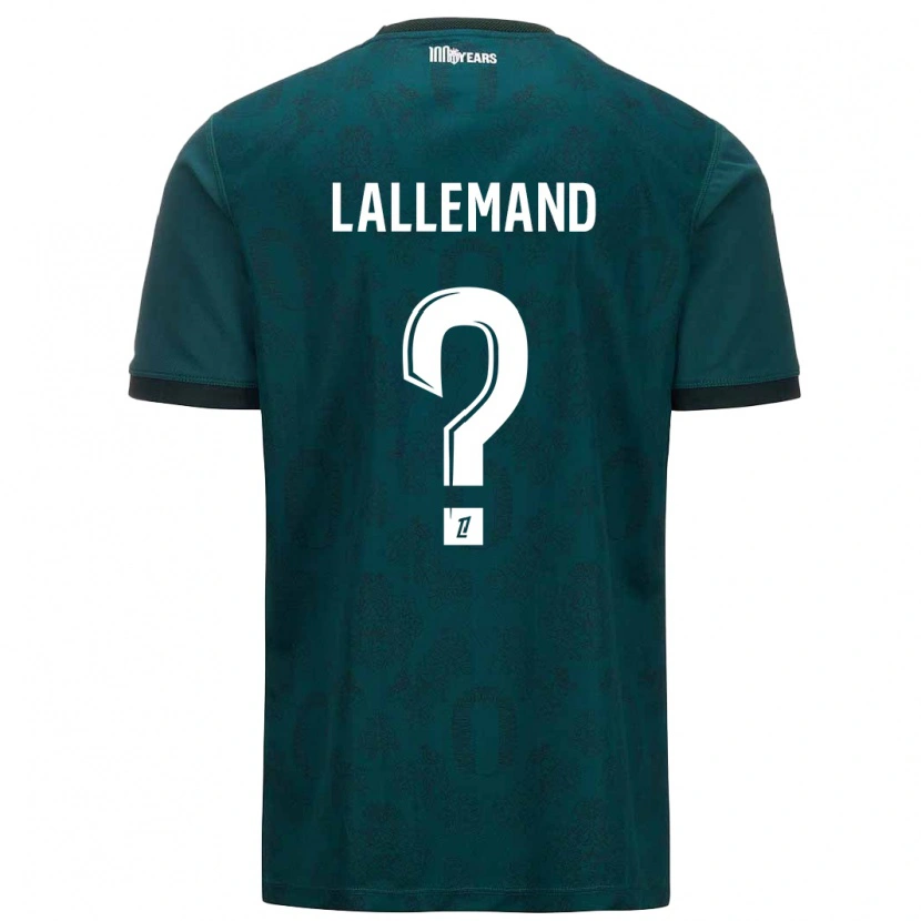 Danxen Kid Nassim Lallemand #0 Dark Green Away Jersey 2024/25 T-Shirt