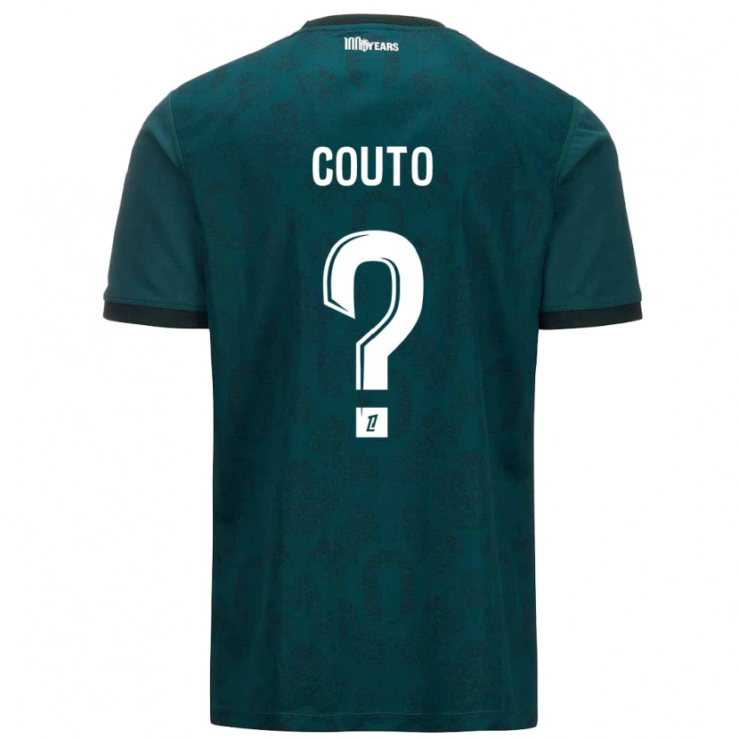 Danxen Kid Enzo Couto #0 Dark Green Away Jersey 2024/25 T-Shirt