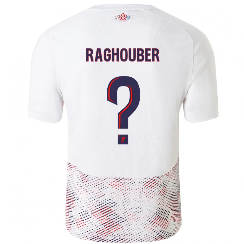 Danxen Kid Ugo Raghouber #0 White Royal Blue Away Jersey 2024/25 T-Shirt