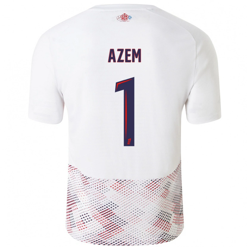 Danxen Kid Floriane Azem #1 White Royal Blue Away Jersey 2024/25 T-Shirt