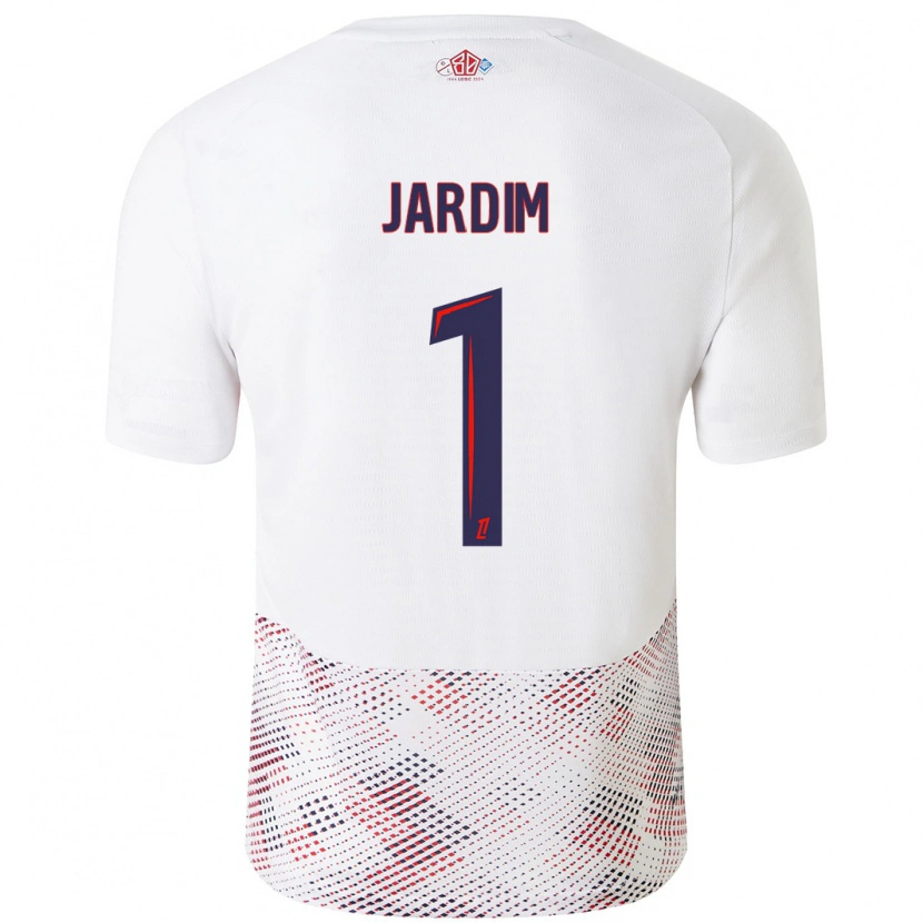 Danxen Kid Leo Jardim #1 White Royal Blue Away Jersey 2024/25 T-Shirt