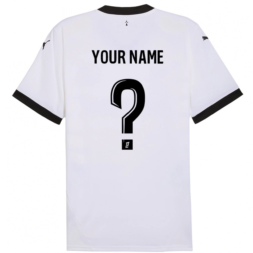 Danxen Kid Your Name #0 White Black Away Jersey 2024/25 T-Shirt