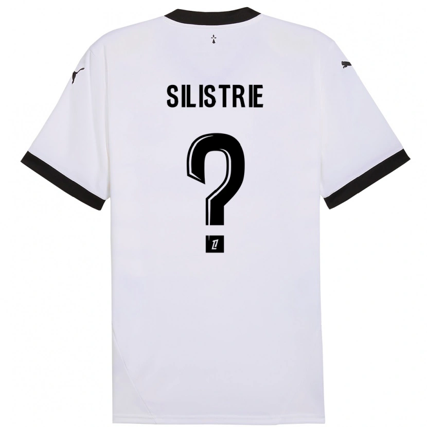 Danxen Kid Mathys Silistrie #0 White Black Away Jersey 2024/25 T-Shirt