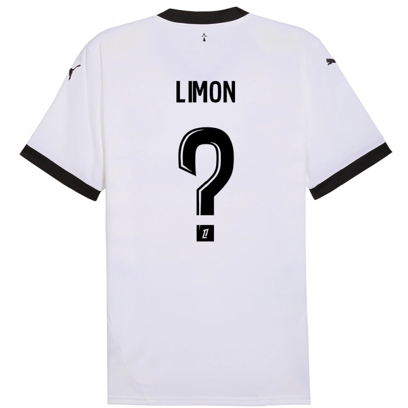 Danxen Kid Paolo Limon #0 White Black Away Jersey 2024/25 T-Shirt