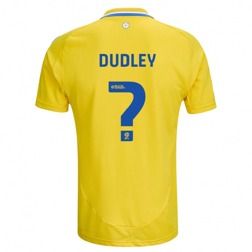 Danxen Kid Louie Dudley #0 Yellow Blue Away Jersey 2024/25 T-Shirt