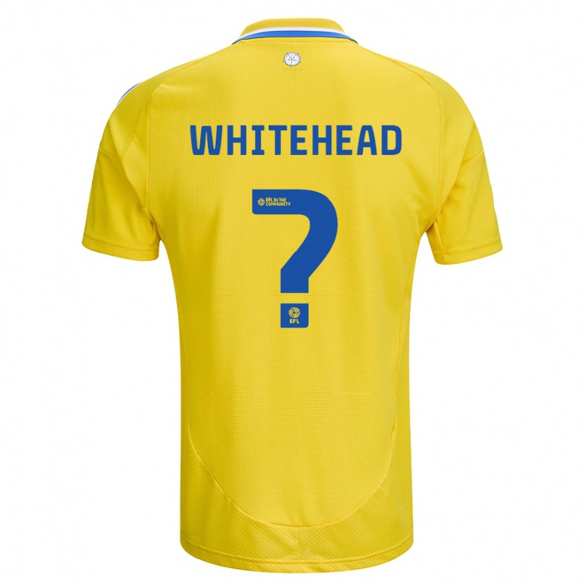 Danxen Kid Louie Whitehead #0 Yellow Blue Away Jersey 2024/25 T-Shirt