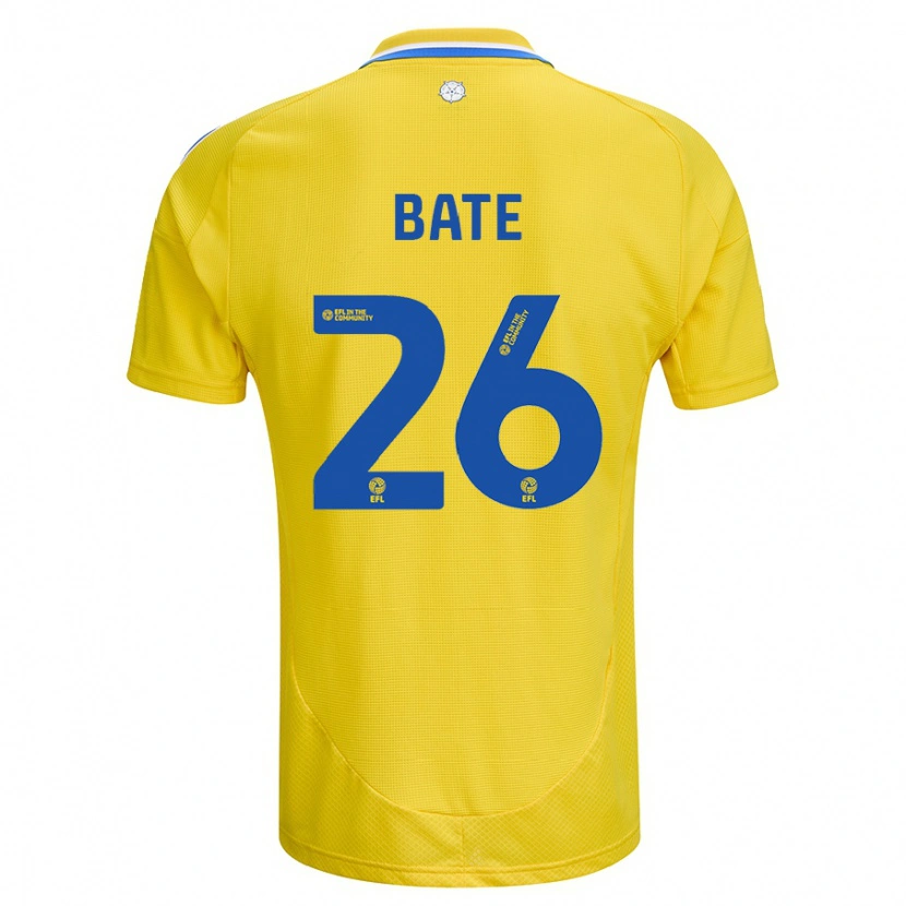 Danxen Kid Lewis Bate #26 Yellow Blue Away Jersey 2024/25 T-Shirt