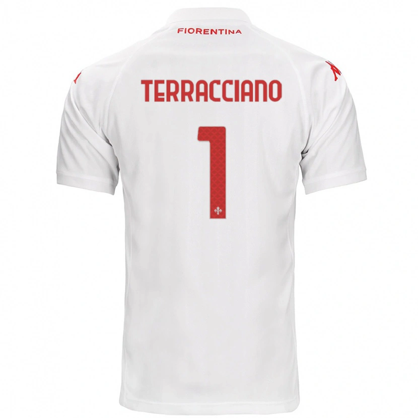 Danxen Kid Pietro Terracciano #1 White Away Jersey 2024/25 T-Shirt