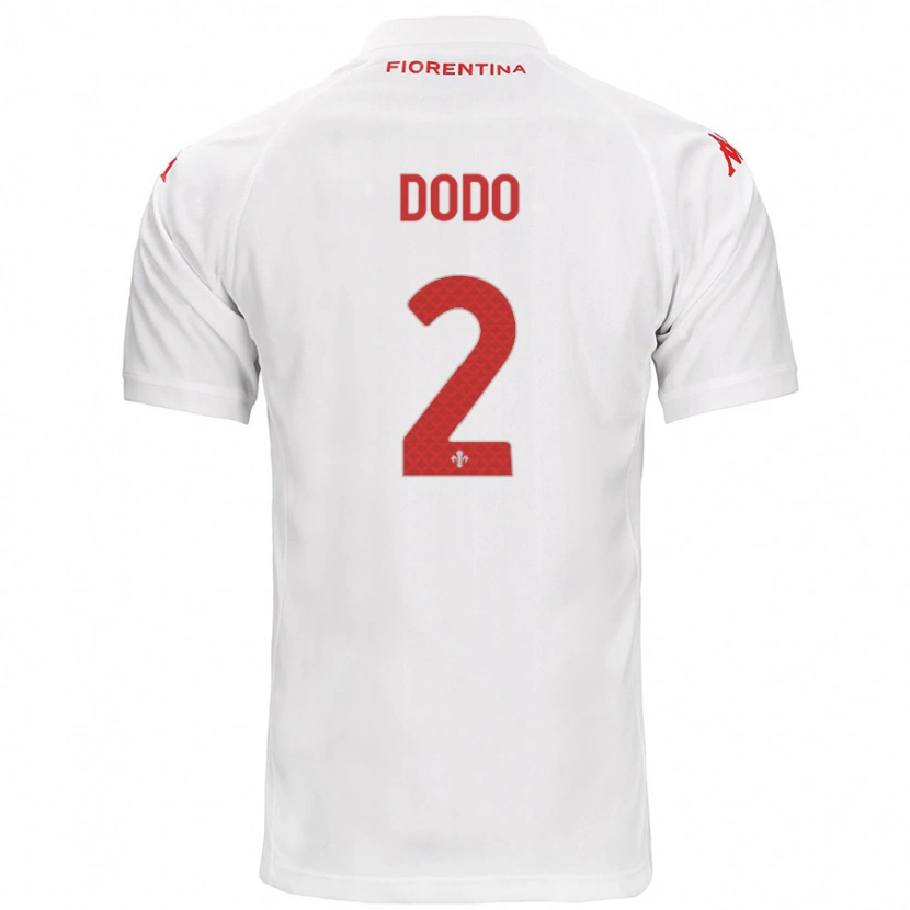 Danxen Kid Dodô #2 White Away Jersey 2024/25 T-Shirt