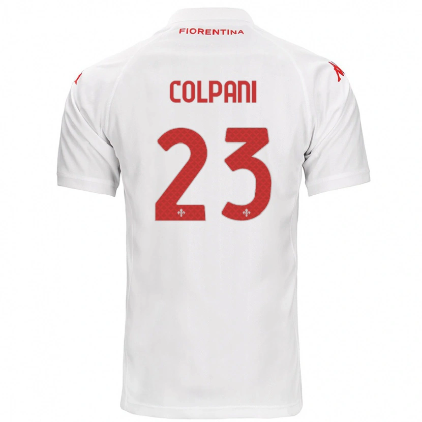 Danxen Kid Andrea Colpani #23 White Away Jersey 2024/25 T-Shirt