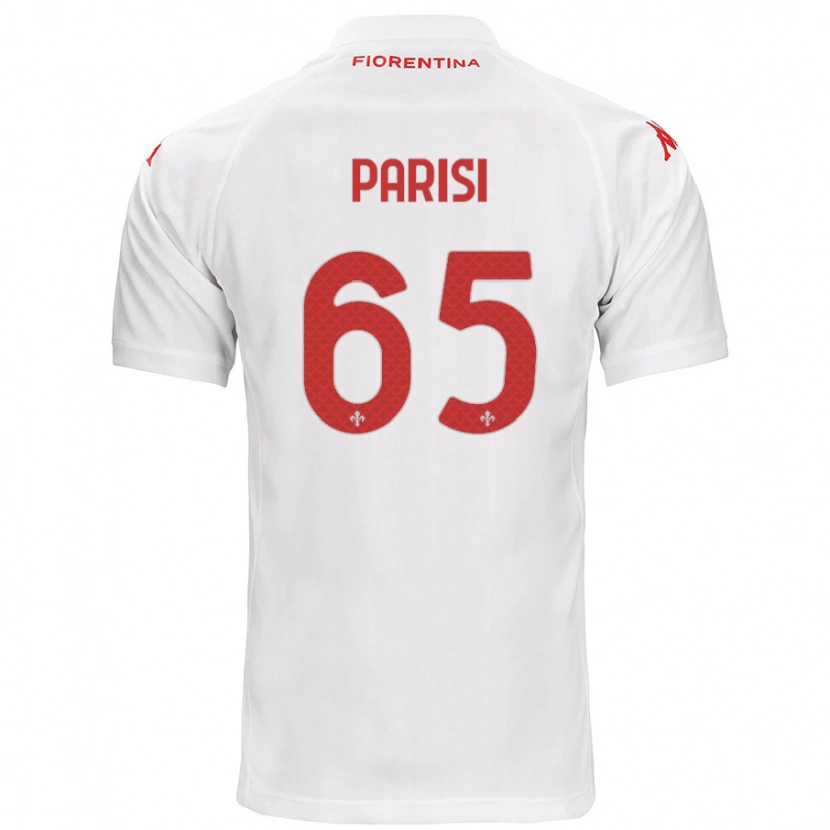 Danxen Kid Fabiano Parisi #65 White Away Jersey 2024/25 T-Shirt