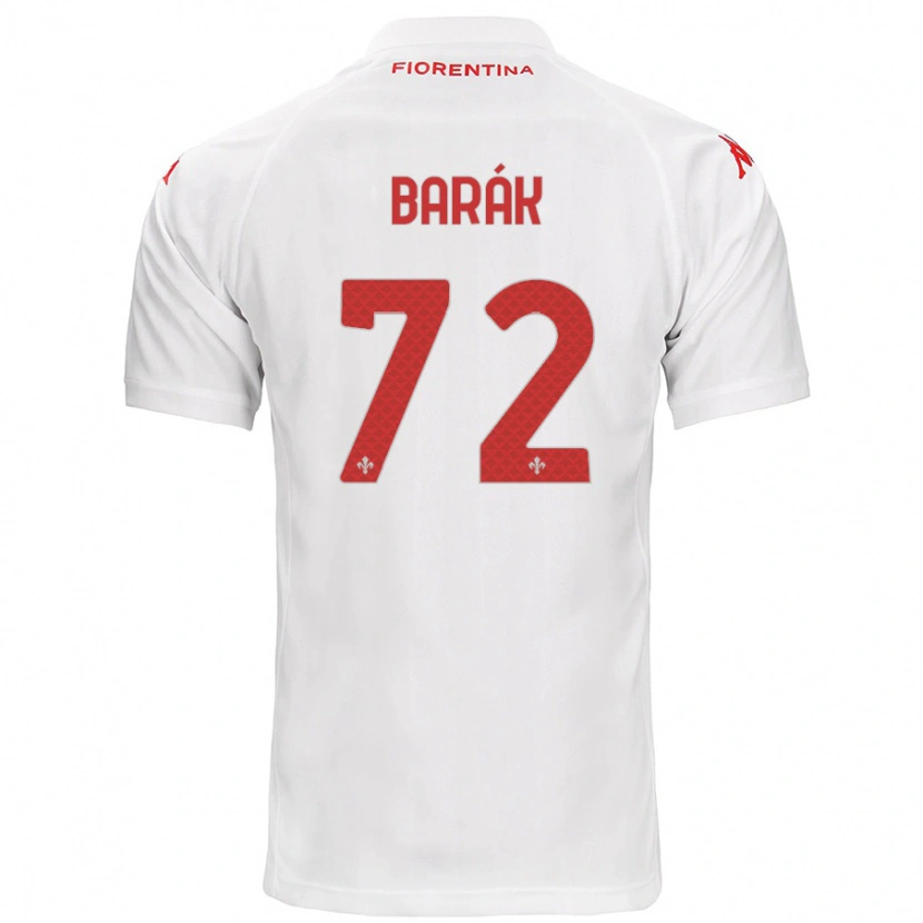 Danxen Kid Antonín Barák #72 White Away Jersey 2024/25 T-Shirt