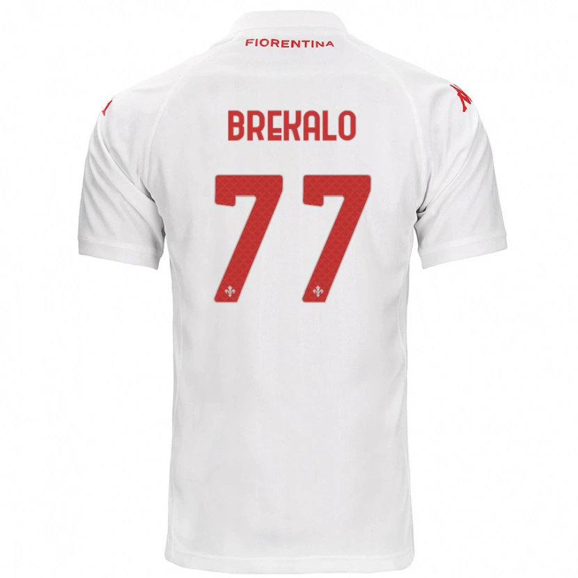 Danxen Kid Josip Brekalo #77 White Away Jersey 2024/25 T-Shirt