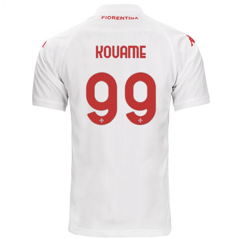 Danxen Kid Christian Kouamé #99 White Away Jersey 2024/25 T-Shirt