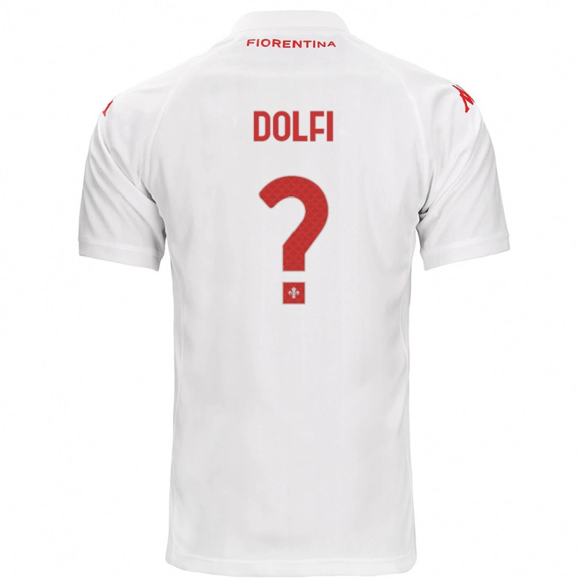 Danxen Kid Brando Dolfi #0 White Away Jersey 2024/25 T-Shirt